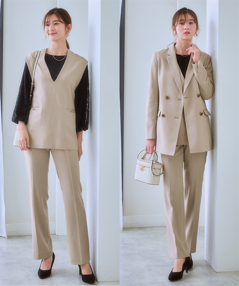 ニッセン（nissen） 爆買 スーツ レディース パンツスーツ