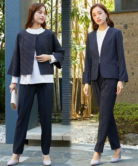 ニッセン（nissen） スーツ パンツ フォーマル 大きいサイズ