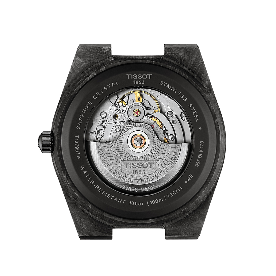 TISSOT（ティソ） TISSOT PRX ご購入特典つき カーボン メンズ腕時計