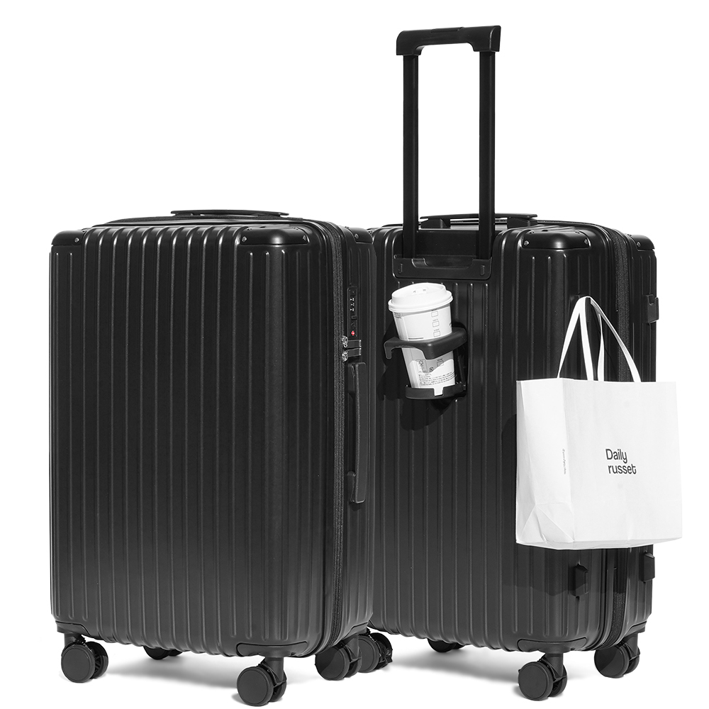 スーツケース Lサイズ 1年保証 TSAロック 拡張 ロック付き ストッパー