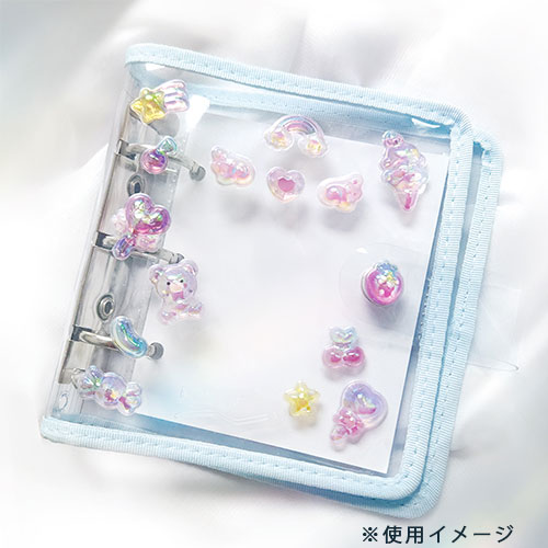 メール便送料無料】ボンボンドロップシール4枚セット オーロラ