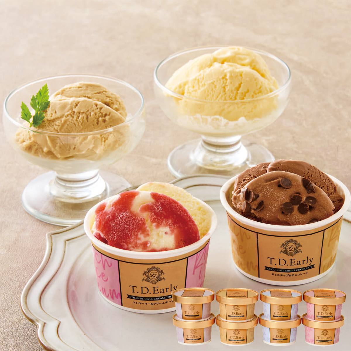 冬ギフト プレゼント送料無料 お菓子 スイーツ T.D.Early リッチアイス
