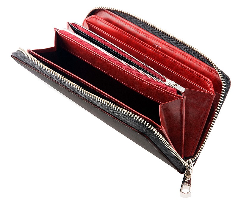 CYPRIS（キプリス） 長財布 メンズ 革 ラウンドファスナー 束入 レザー