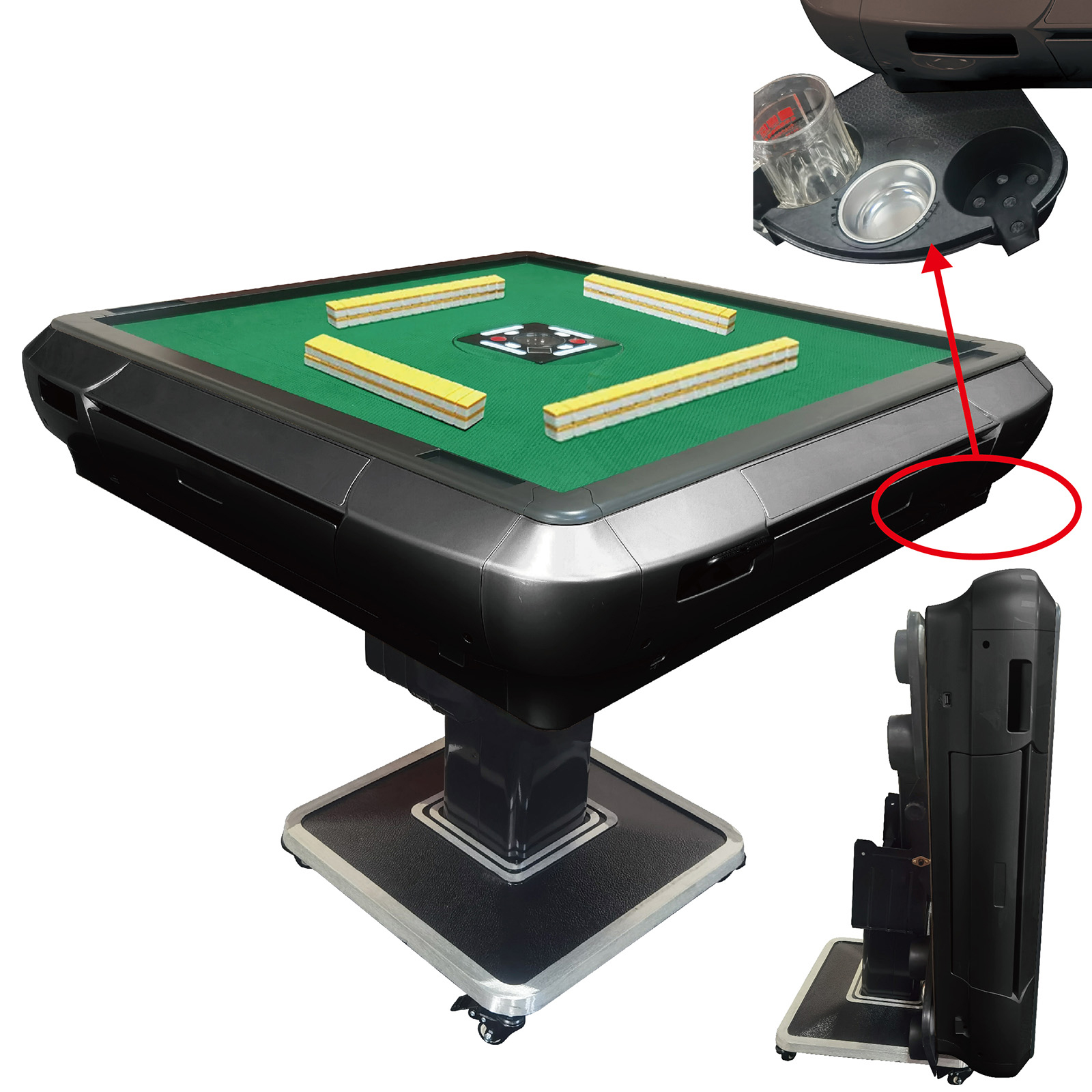 雀鳳（JONGHO） 全自動麻雀卓 28mm 麻雀卓 全自動 折りたたみ 家庭用