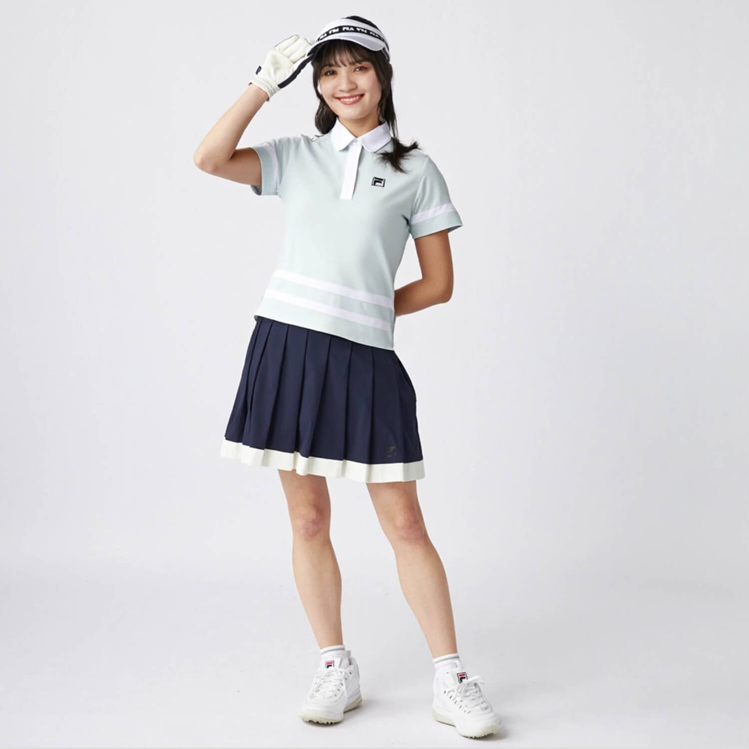 FILA GOLF FILAGOLF フィラゴルフ セットアップ レディース ポロシャツ