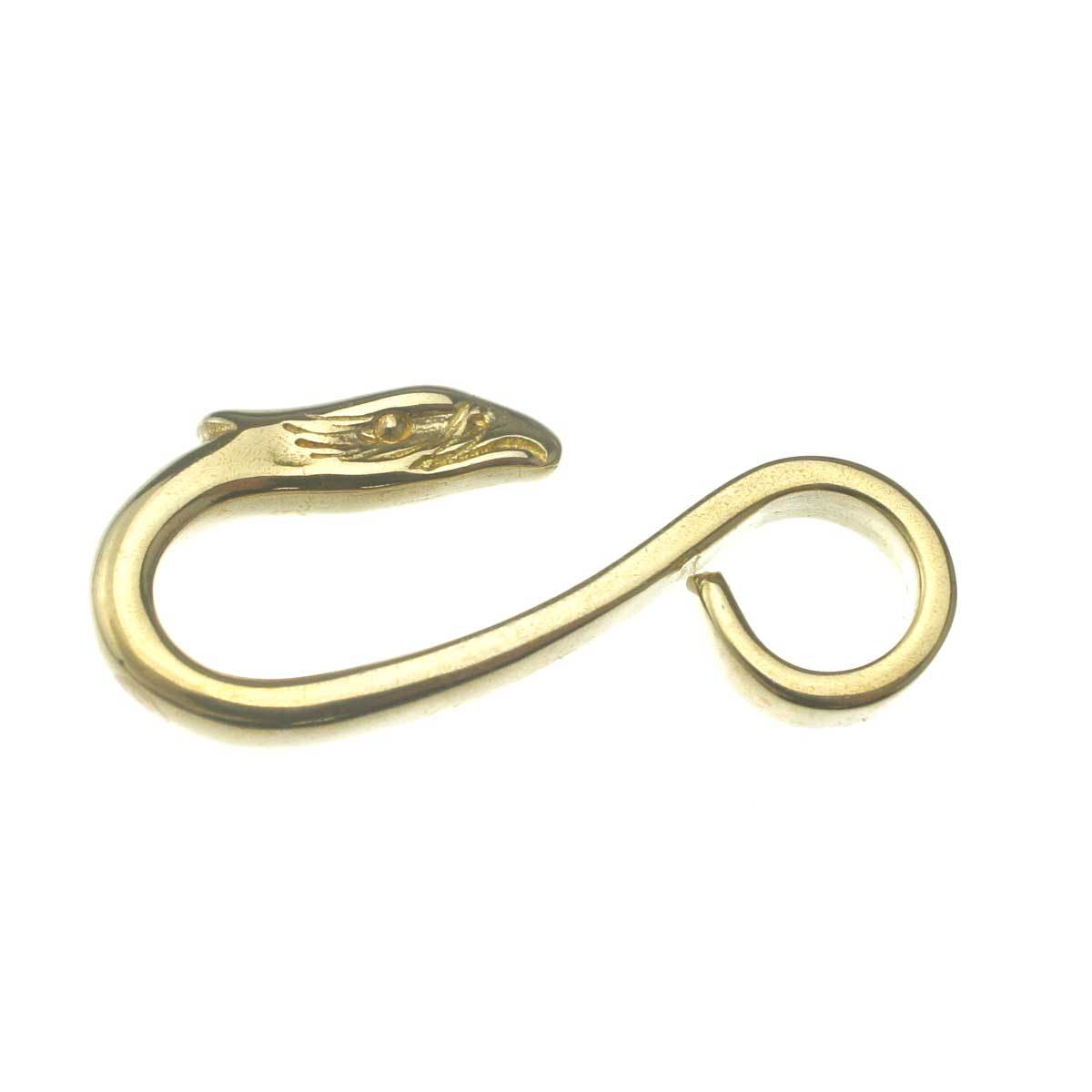 メンズ ネックレス ペンダント 全金イーグルフック金メタル付き金