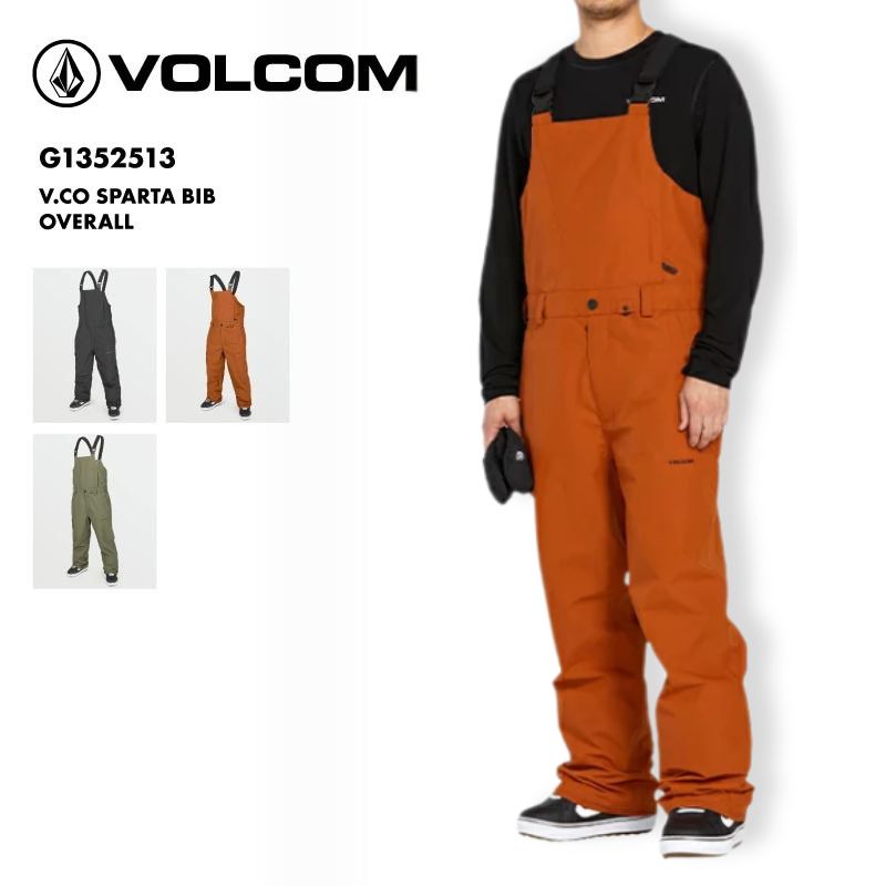 VOLCOM/ボルコム メンズ スノーウェア ビブパンツ V.CO SPARTA BIB