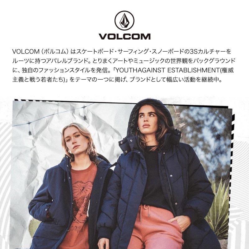 VOLCOM/ボルコム レディース スノージャケット ASHFIELD PULLOVER 2025