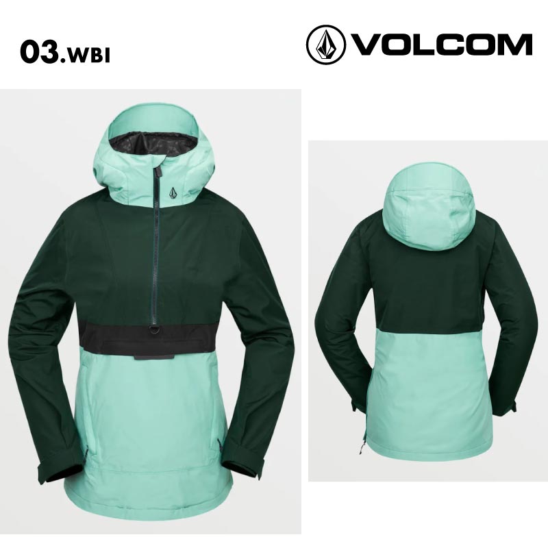 VOLCOM（ボルコム） スノージャケット レディース ASHFIELD PULLOVER