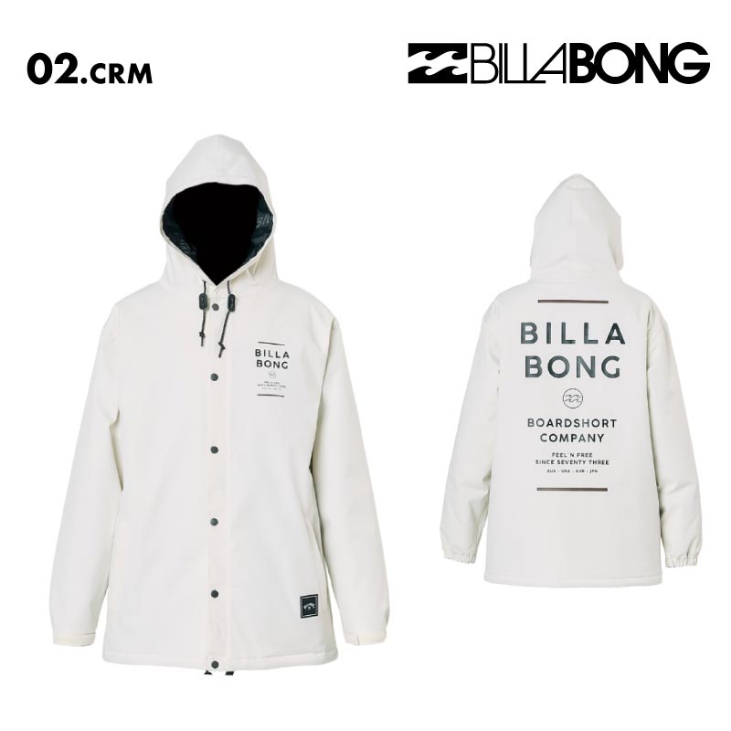 BILLABONG（ビラボン） メンズ スノージャケット COACH JACKET 2025