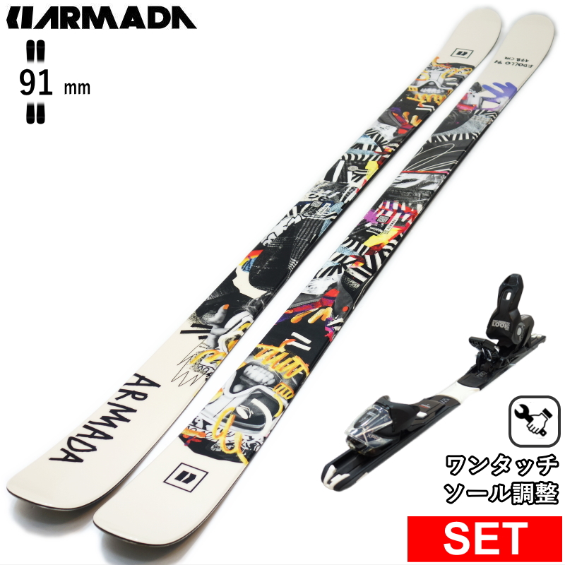 ARMADA（アルマダ） [センター幅91mm 162cm|170cm]ARMADA EDOLLO '91+