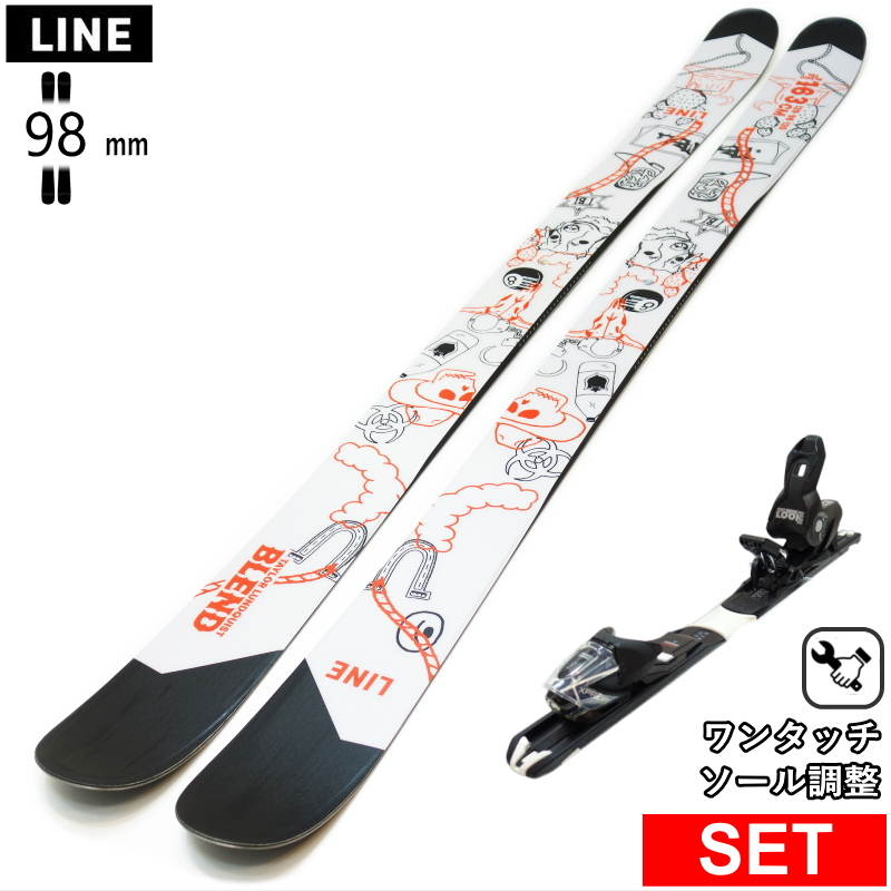 センター幅98mm 163cm|169cm|175cm|180cm]LINE BLEND TBL+XPRESS 10 GW