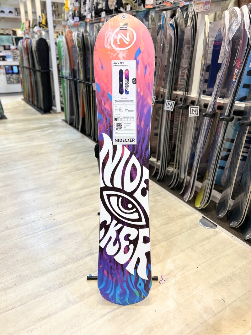 メンズ スノーボード 板 日本正規品158cm NIDECKER ALPHA APX ナイ