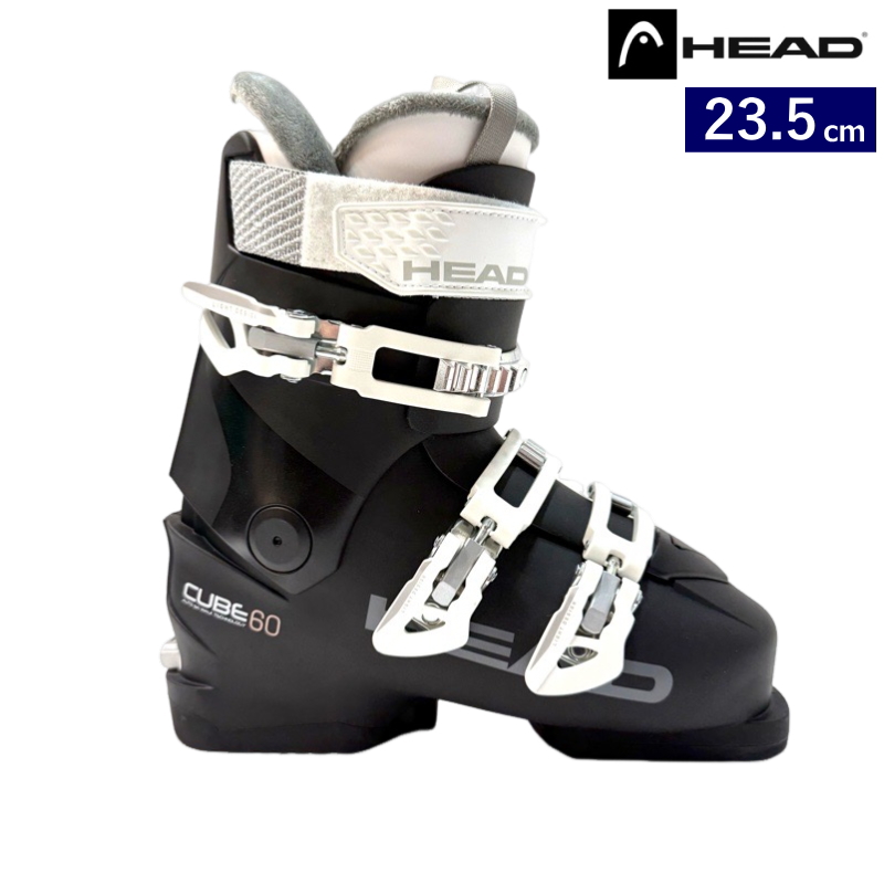 24-25 HEAD Ski CUBE 3 60 W [23.5cm足幅104mm幅] ヘッド レディース