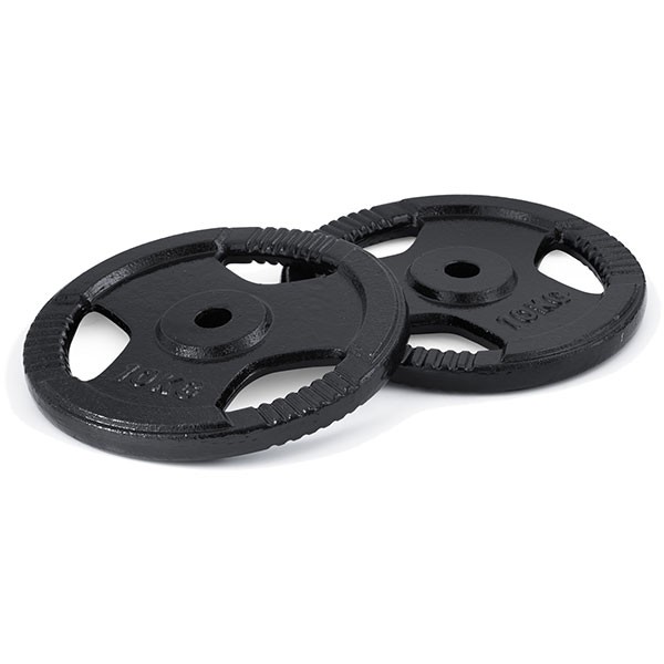 1年保証 バーベル 用 プレート 穴あき 10kg 2個セット 追加 ダンベル