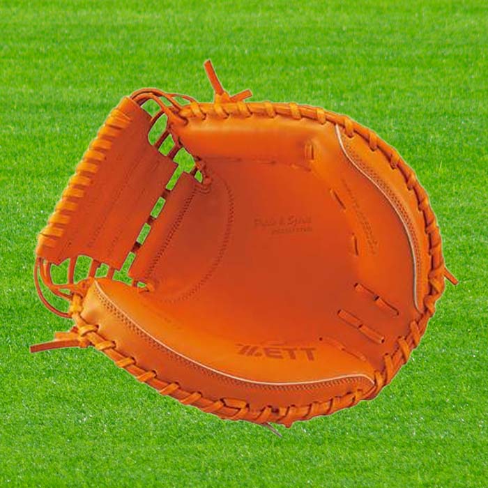 ゼット（ZETT） 硬式キャッチャーミット プロステイタス オレンジ 右投