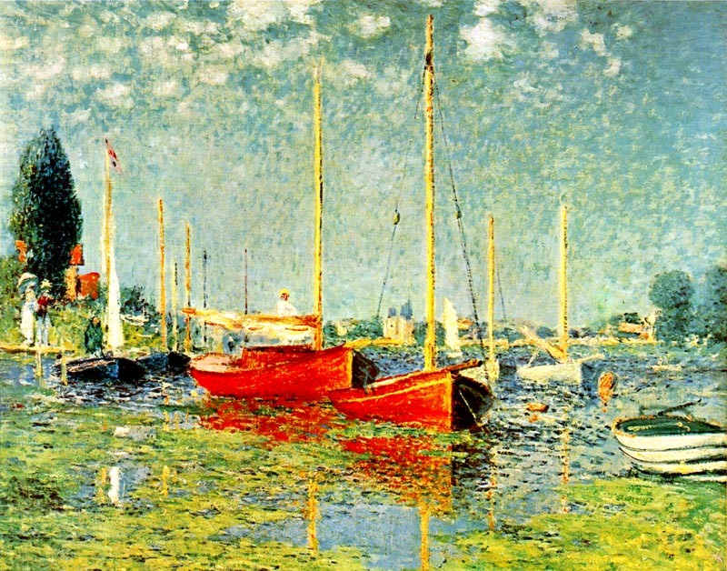 複製画F10号(額無し) モネ(No.1~20) マイクロファイバー製