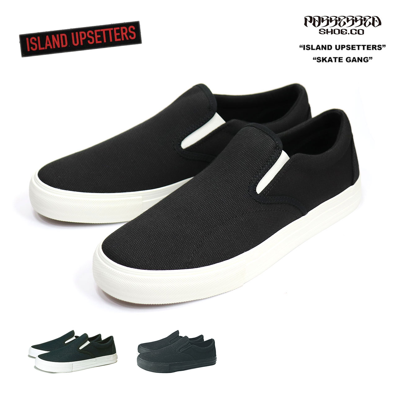POSSESSED SHOE (ポゼスト) ISLAND UPSETTERS SKATE GANG シューズ