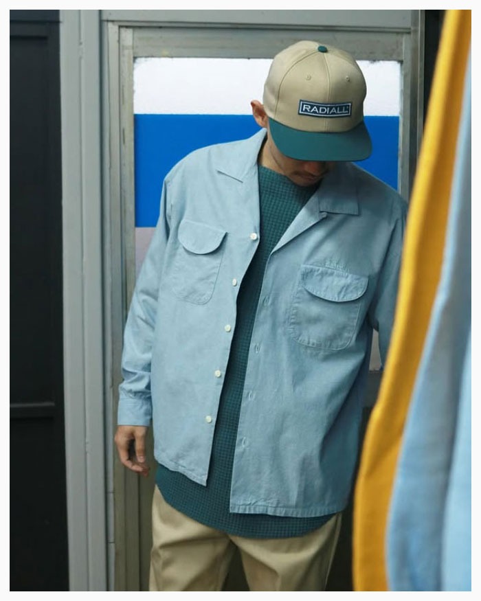 RADIALL（ラディアル） Oldies OPEN COLLARED SHIRT L/S radiall