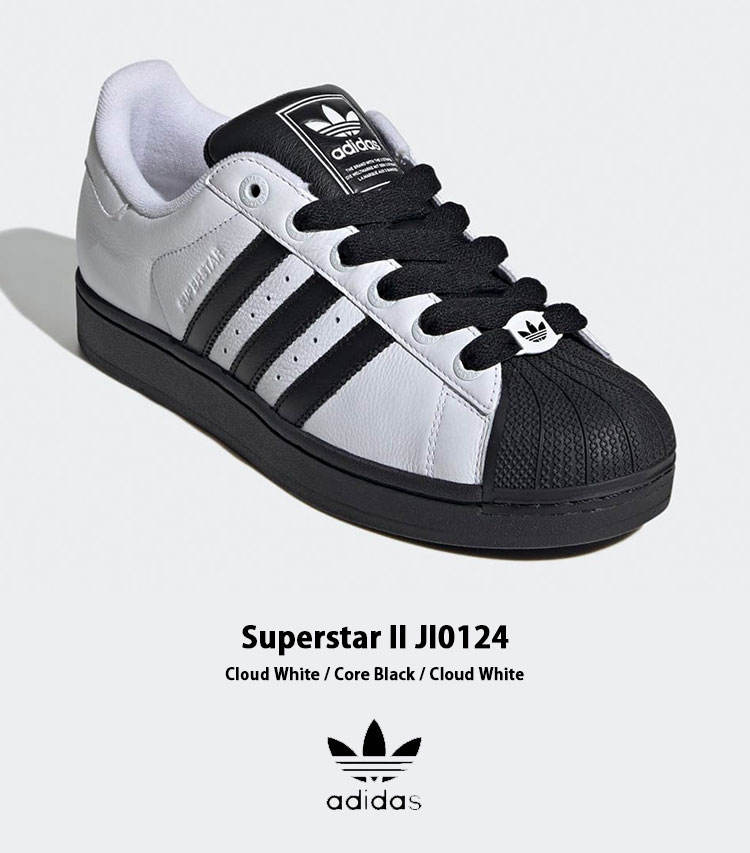 adidas（アディダス） スニーカー adidas SUPERSTAR II JI0124 Cloud