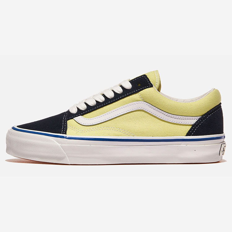 VANS（ヴァンズ） バンズ スニーカー OLD SKOOL LX NINETIES NAVY LIME