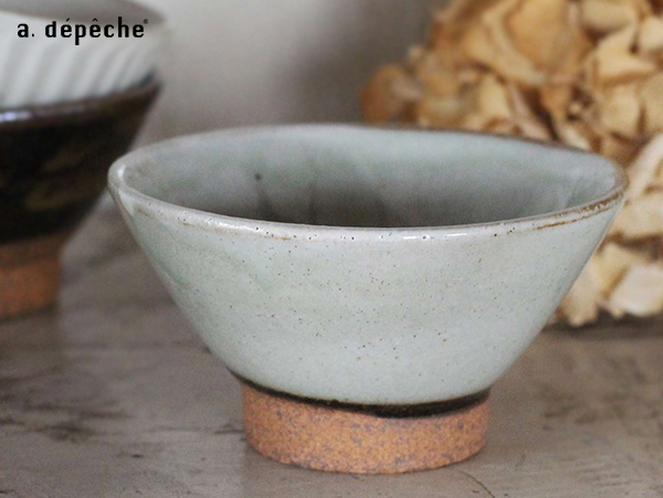 a.depeche（アデペシュ） 茶碗 オトハ ボウル 胡麻 お茶碗 美濃焼 陶器