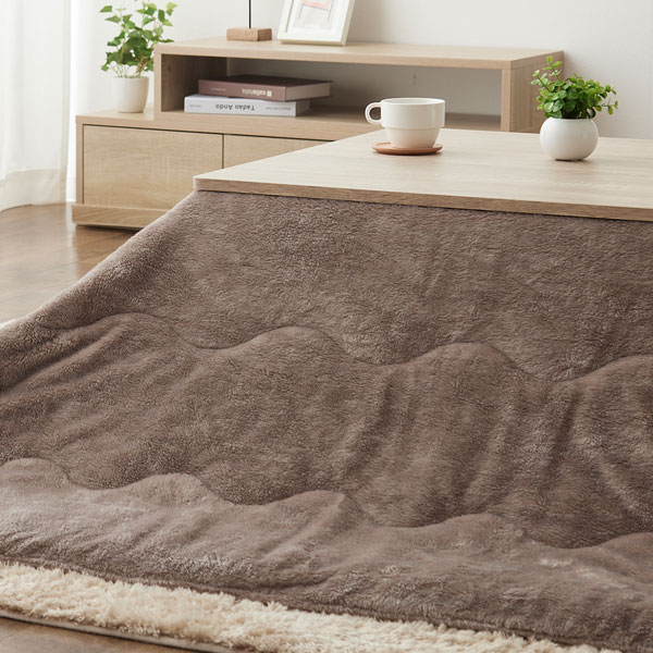 EMOOR（エムール） こたつセット 幅90cm 長方形 折りたたみ こたつ