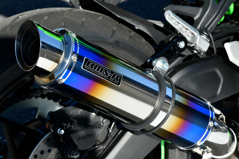 BEAMS G436-54-P2J ZX25R SE 8BK-ZX250H スリップオン R-EVO2 カーボン