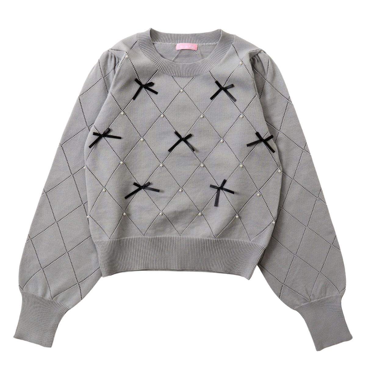 Belle Cie（ベルシー） リボン ニット トップス セーター レディース