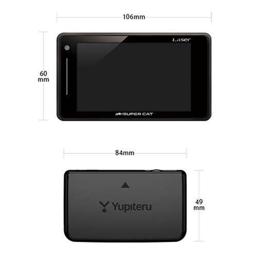 爆買 ユピテル SUPER CAT レーザー＆レーダー探知機 LS720 新型