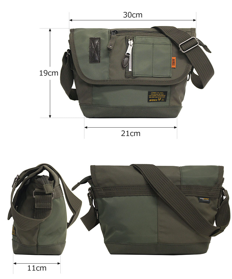 AVIREX（アヴィレックス） アビレックス ミニ メッセンジャーバッグ