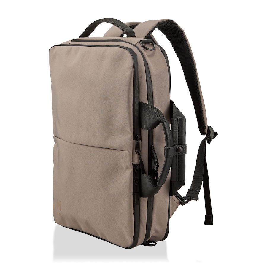 Siffler（シフレ） 撥水 3WAY ビジネスリュック スクエア メンズ