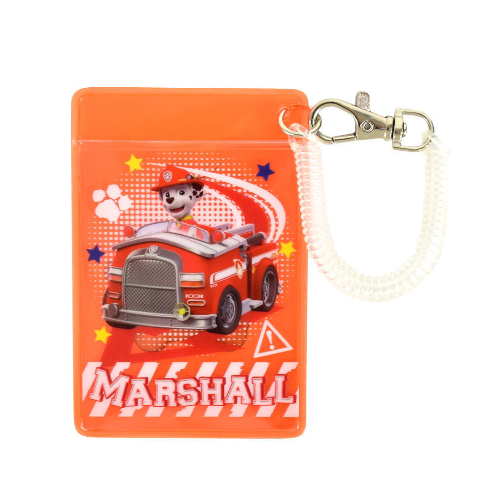 パウパトロール PAW Patrol パスケース 定期入れ コイル 薄型 カード