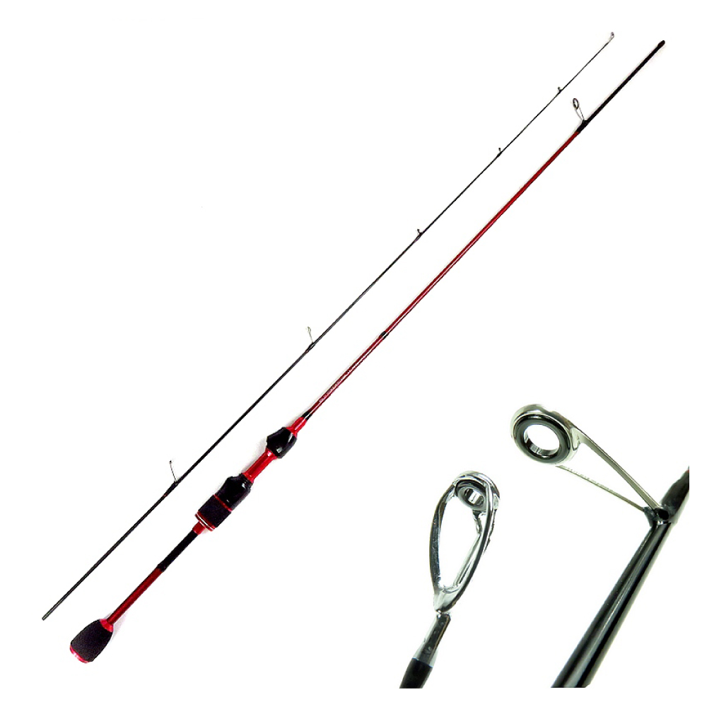 ルアーロッド 1.83m ジギンガーZ レッドゾンビ 超軽量カーボン