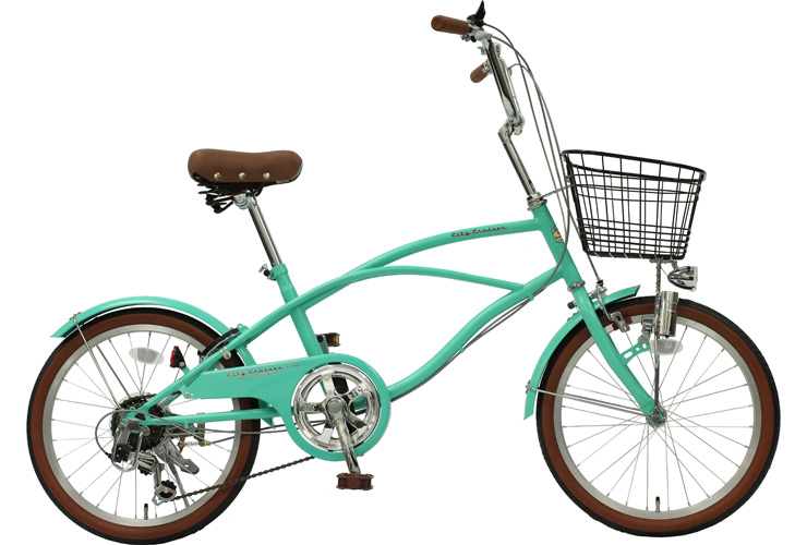 2/27-3/1 ポイント5倍 CC206-V 外装6段変速 20型 ミニベロ : イオン