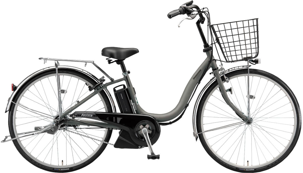 Assista パンクしない ブリヂストン 電動アシスト自転車 2025 アシスタ