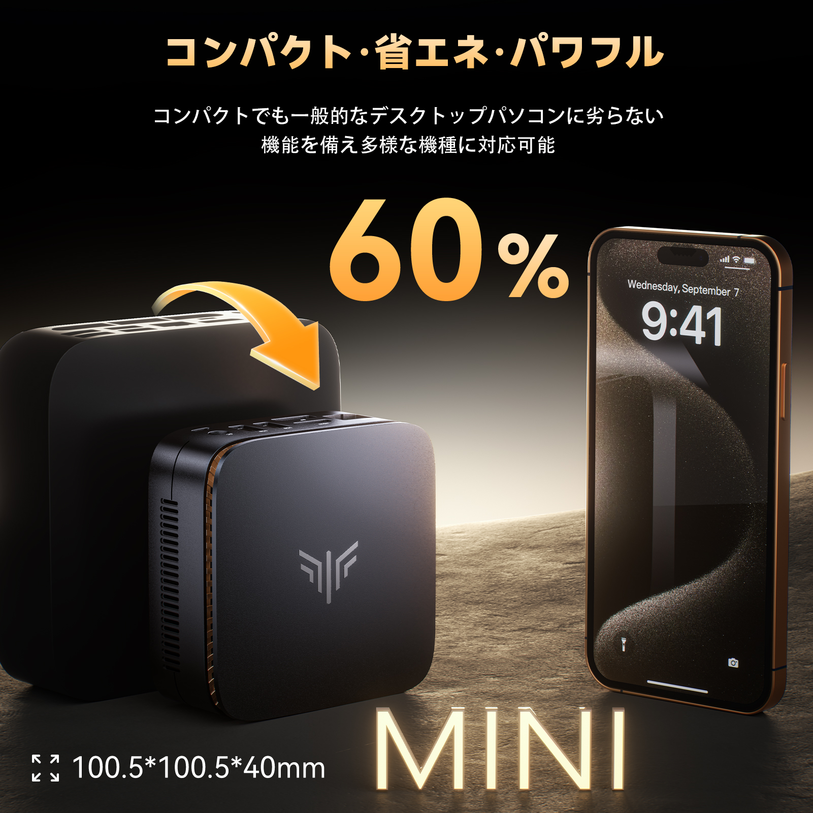 NIPOGI mini pc AMD 3250U 4C/4T 最大3.7GHz Win11 Pro 【8GB+256