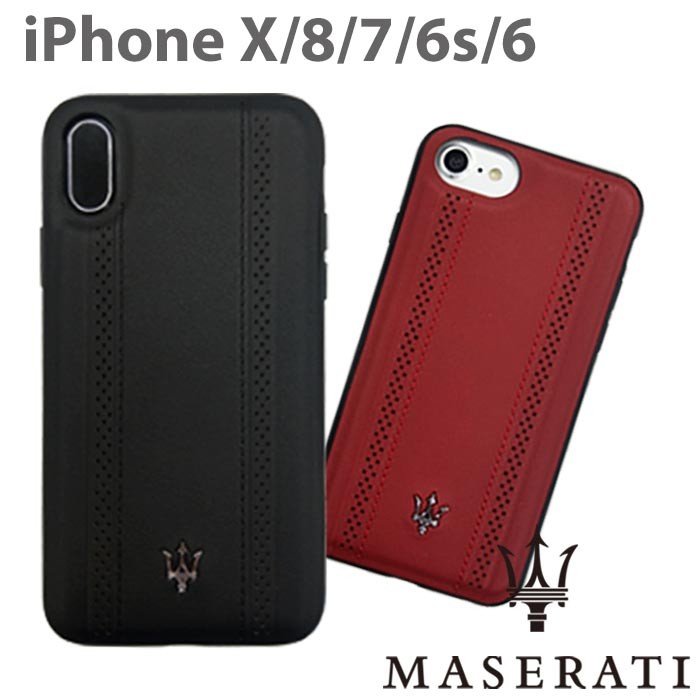 Maserati（マセラティ） iPhoneXSケース iPhoneX iPhone876s6ケース 本