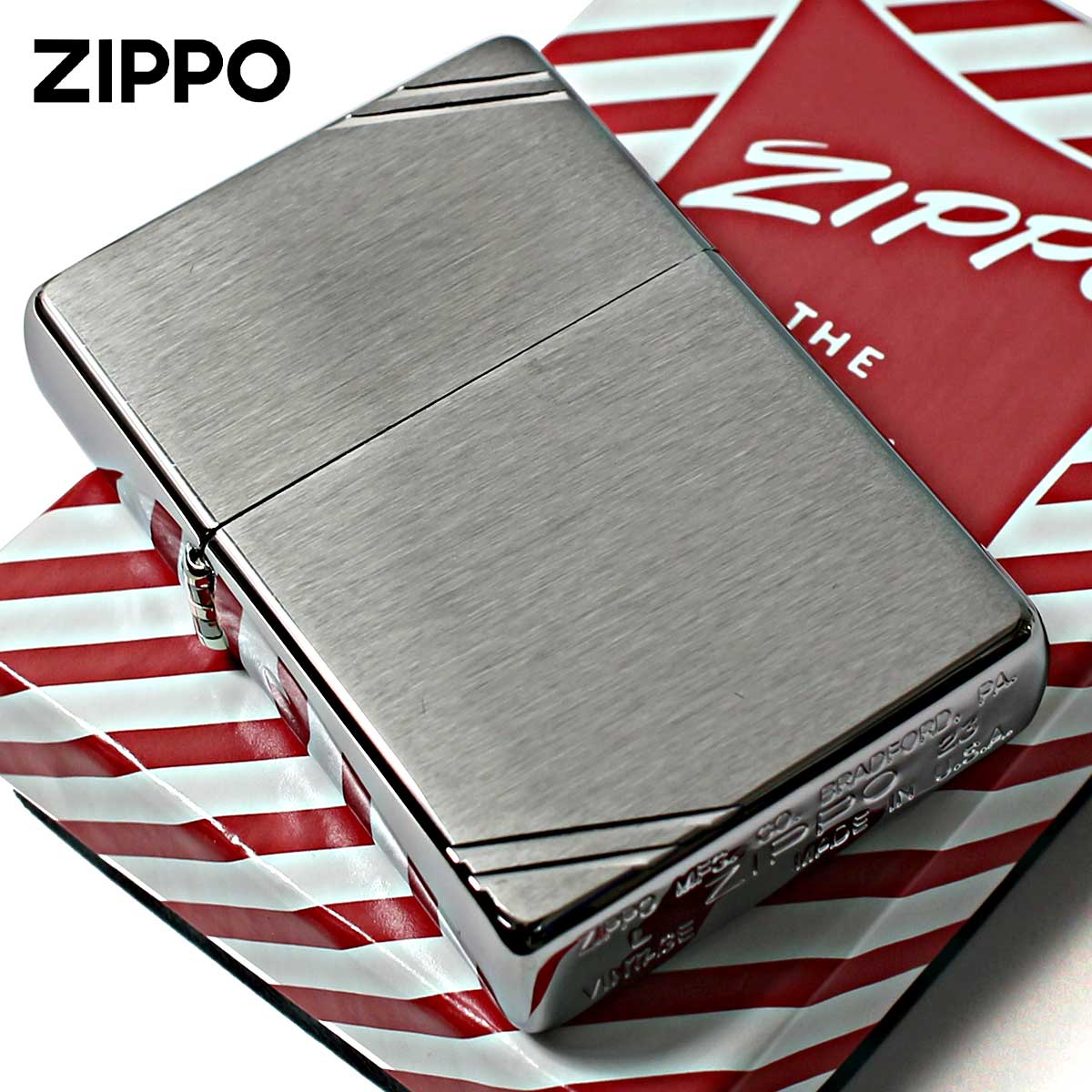 レプリカ Zippo ジッポライター 1937レプリカ 無地 シルバー つや消し