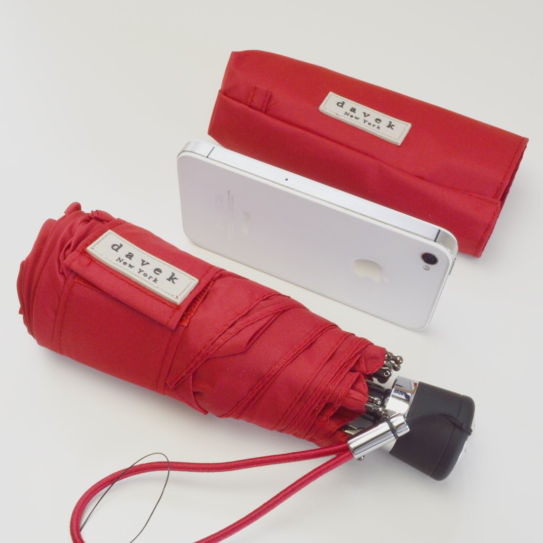 ダベック ミニサイズ 折りたたみ傘 アンブレラ ブラック 黒 Davek mini