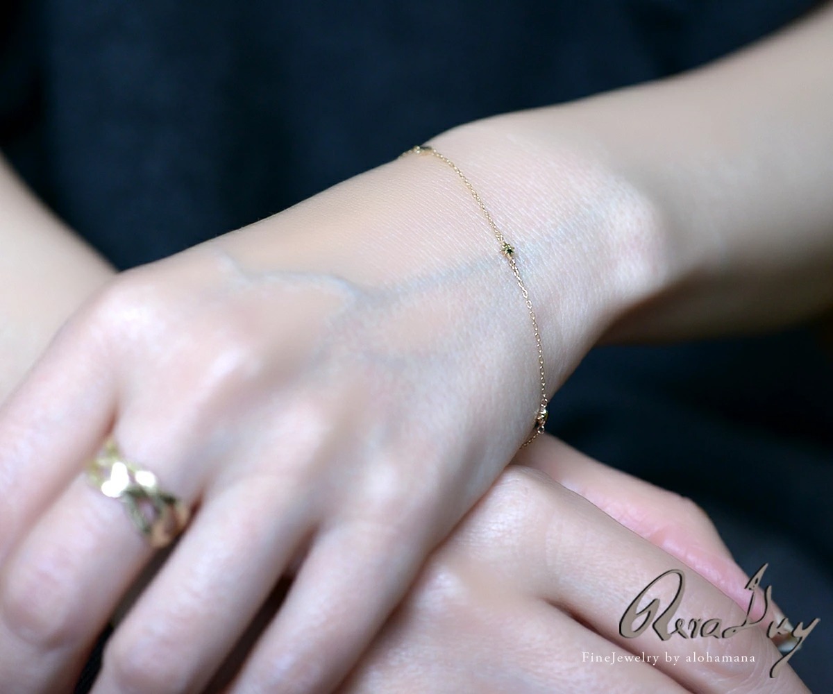 ALOHA MANA（アロハマナ） k10 ブレスレット ゴールドブレスレット