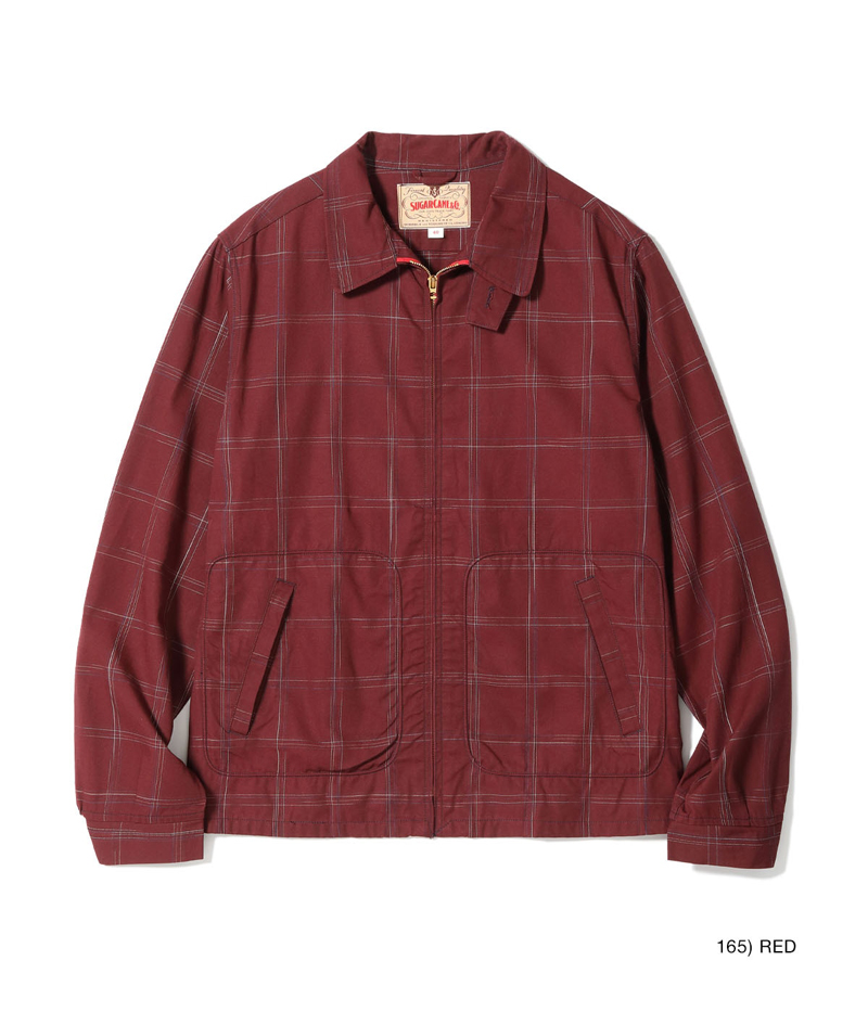 SUGAR CANE シュガーケーン レーヨン コットン ギャバジン チェック