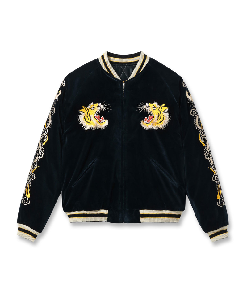 TAILOR TOYO テーラー東洋 別珍 スカジャン “ROARING TIGER” × “JAPAN