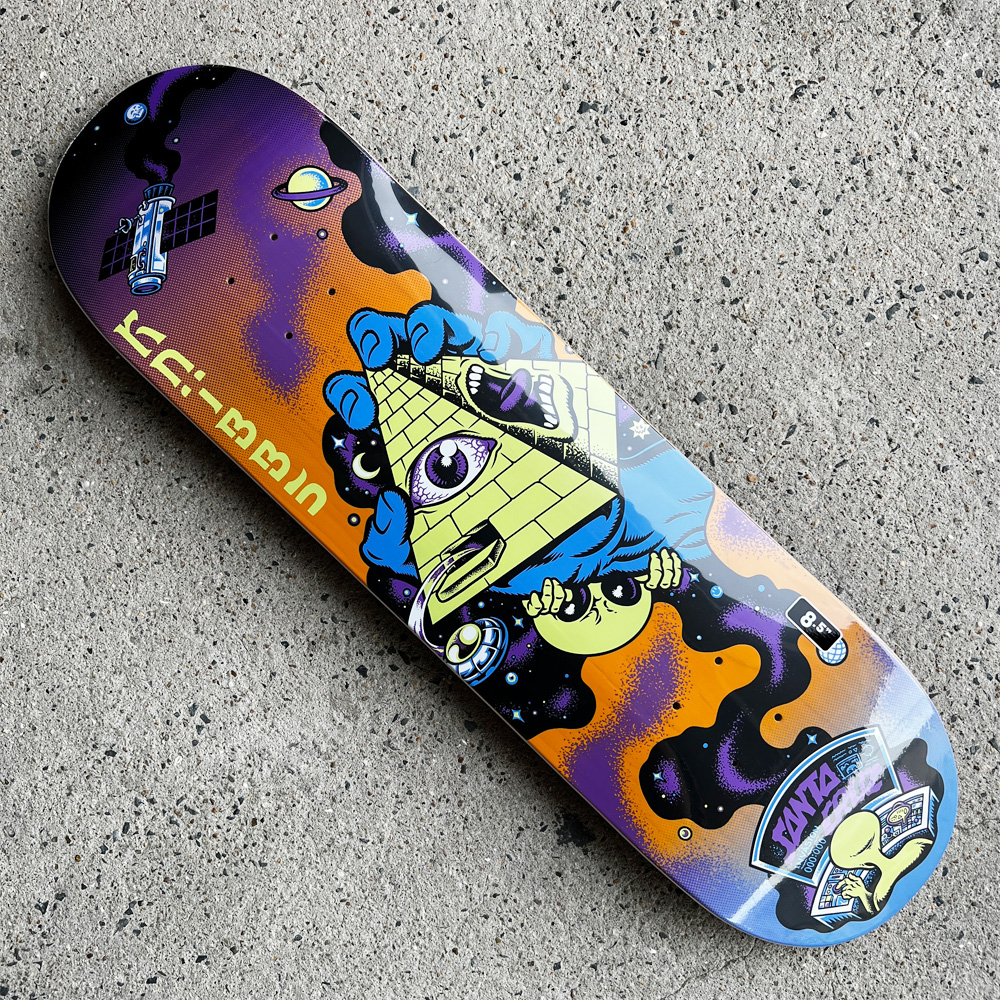 SANTA CRUZ（サンタクルーズ） スケボー デッキ 8.5 KNIBBS INVASION