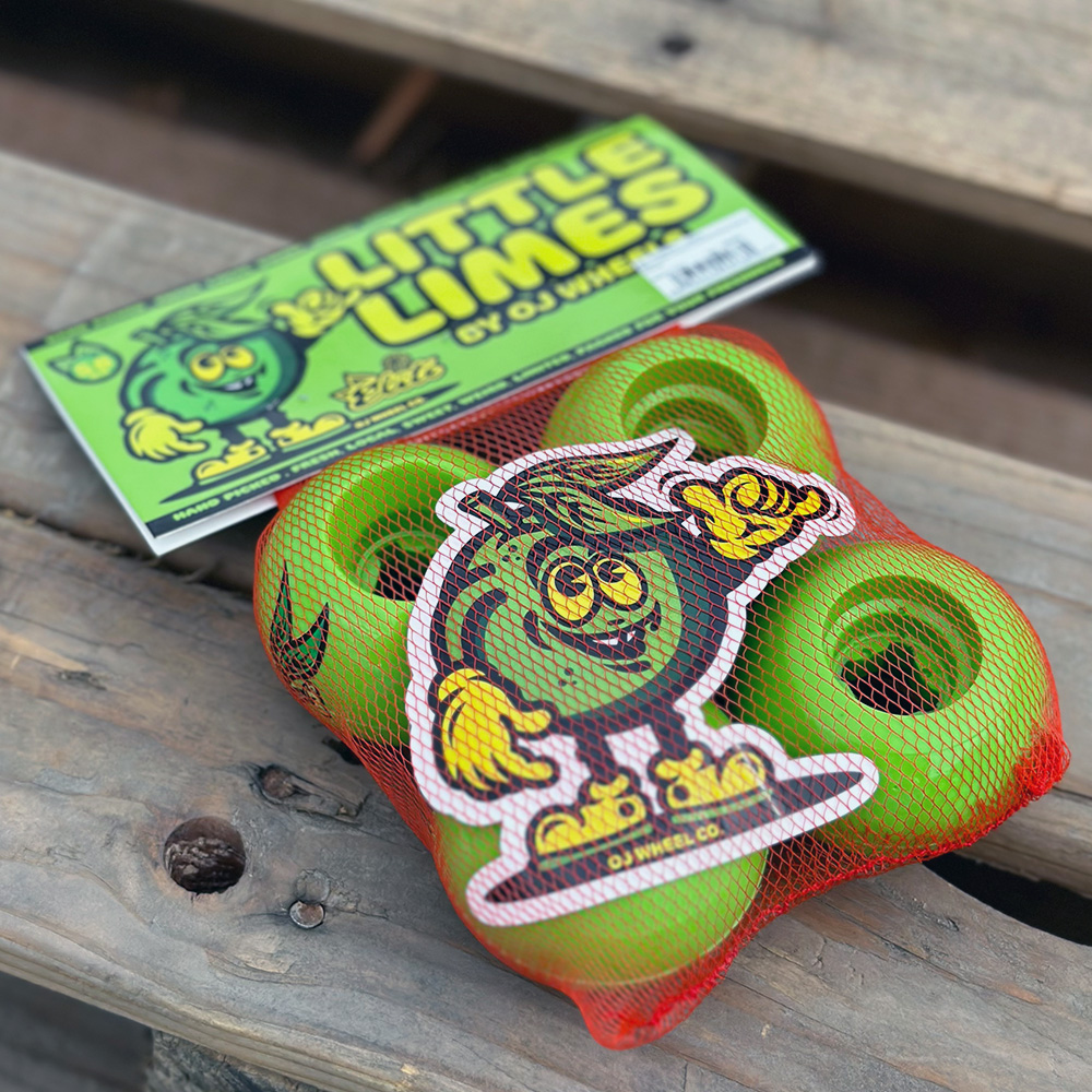 オージェイウィール OJ WHEELS 58mm LITTLE LIMES GREEN 99A ハード