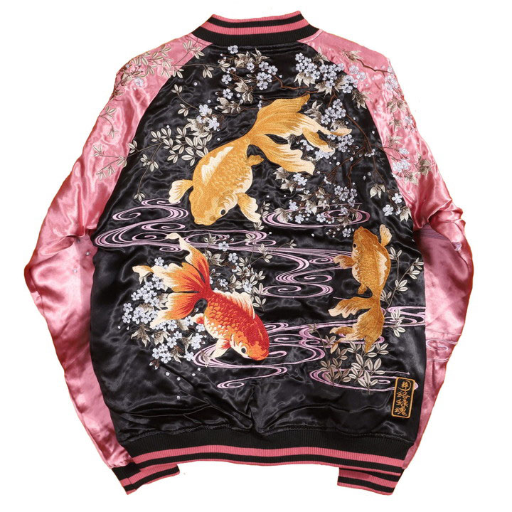 絡繰魂 24h限定P最大16倍!2/25pm23:59迄 和柄 リバーシブル 刺繍