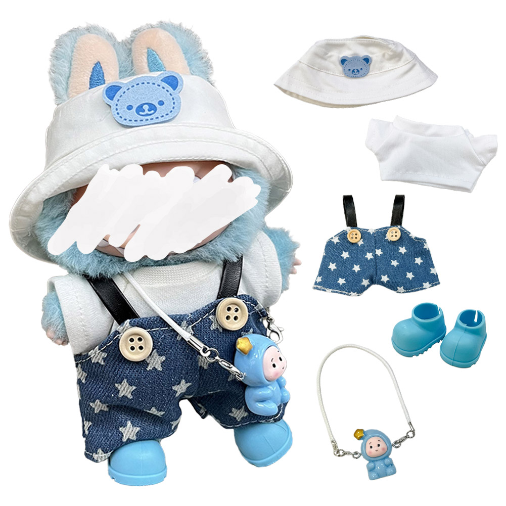 爆買 ぬいぐるみ 衣装 全4種類選べる 服 ぬい ラブブ Labubu 着せ替え