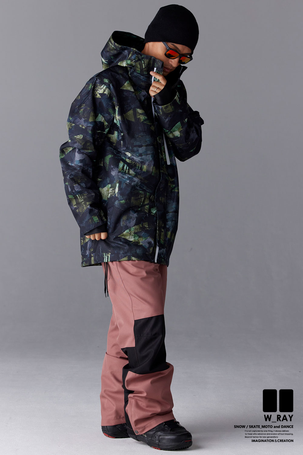 リアリズム スノーボード ウェア メンズ レディース 型落ち 上下セット