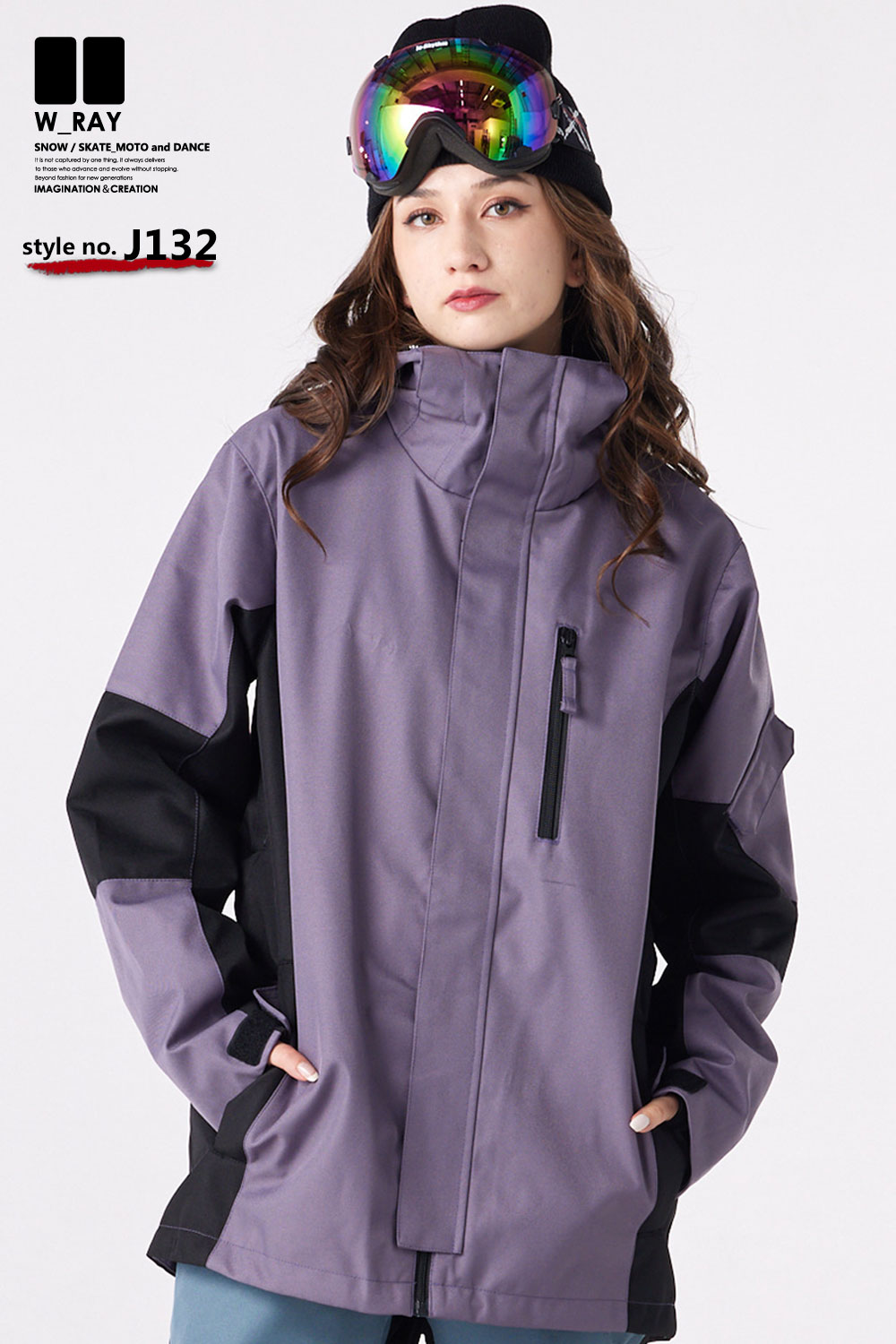 リアリズム スノーボード ウェア レディース ジャケット スノボ ウェア