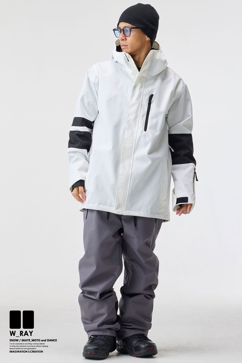 リアリズム スノーボード ウェア メンズ レディース 上下 セット
